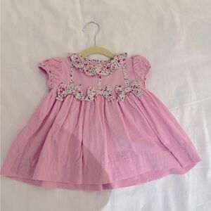 Little English Corduroy Bow Dress. So precious on!